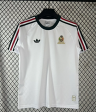 Mexico 2026 White/Black/Red Stripes Training Jersey