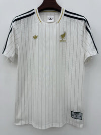 Mexico 2026 White/Gray Vertical Stripes Jersey