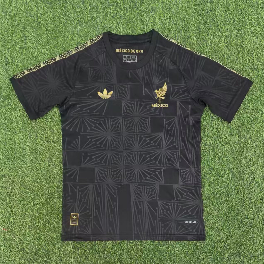 Mexico 25/26 Casual Version Black Training Jersey
