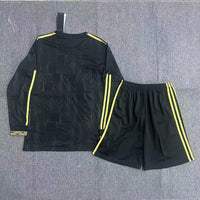 Mexico 25/26 Gold Cup Black Kids Jersey Set