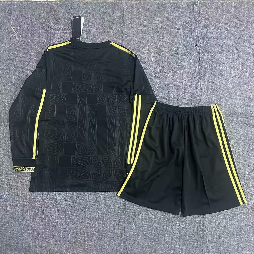 Mexico 25/26 Gold Cup Black Kids Jersey Set