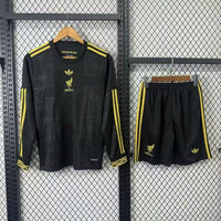 Mexico 25/26 Gold Cup Black Kids Jersey Set