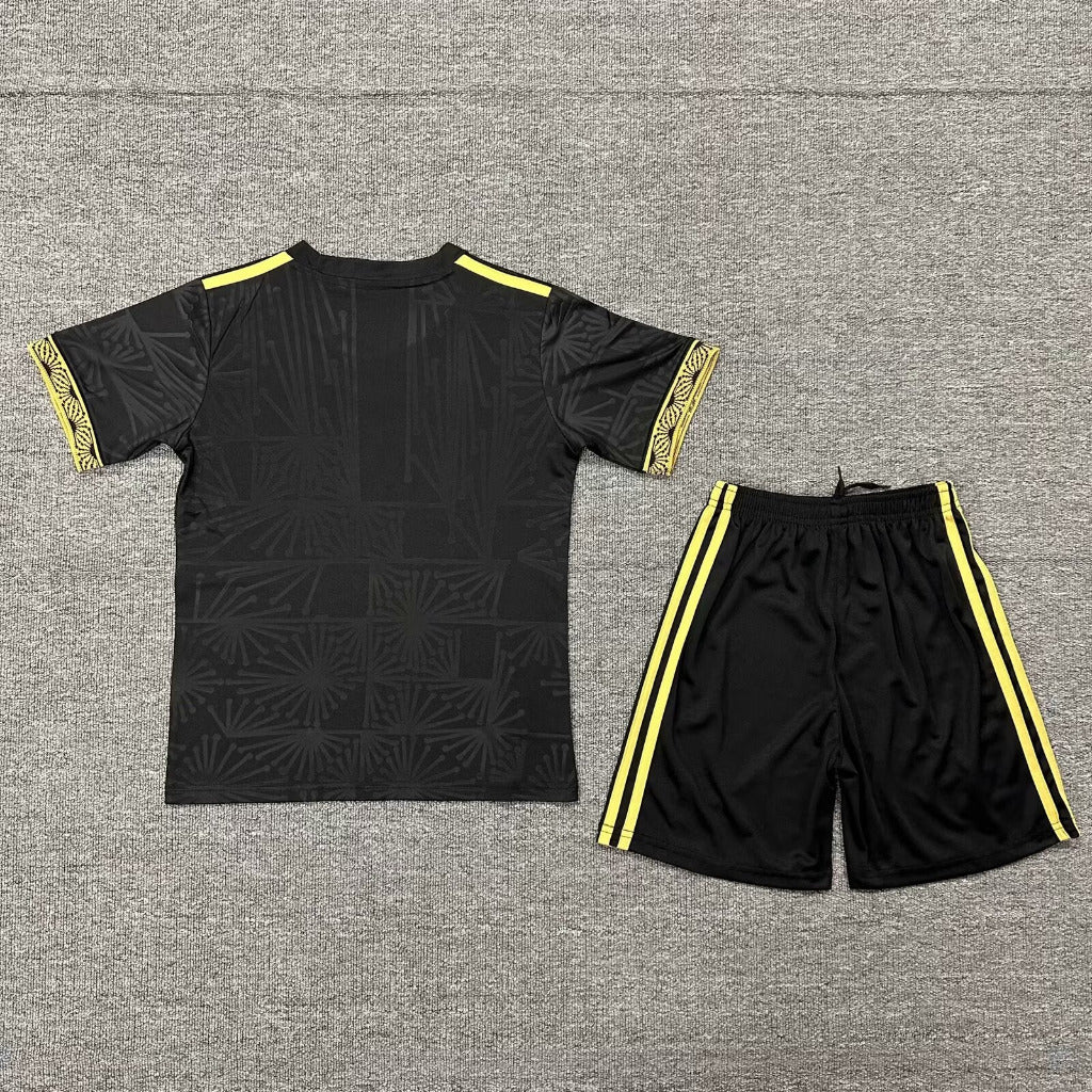 Mexico 25/26 Gold Cup Black Kids Jersey Set