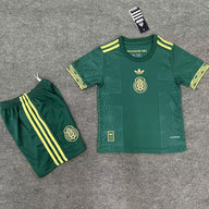 Mexico 25/26 Gold Cup Green Kids Jersey Set