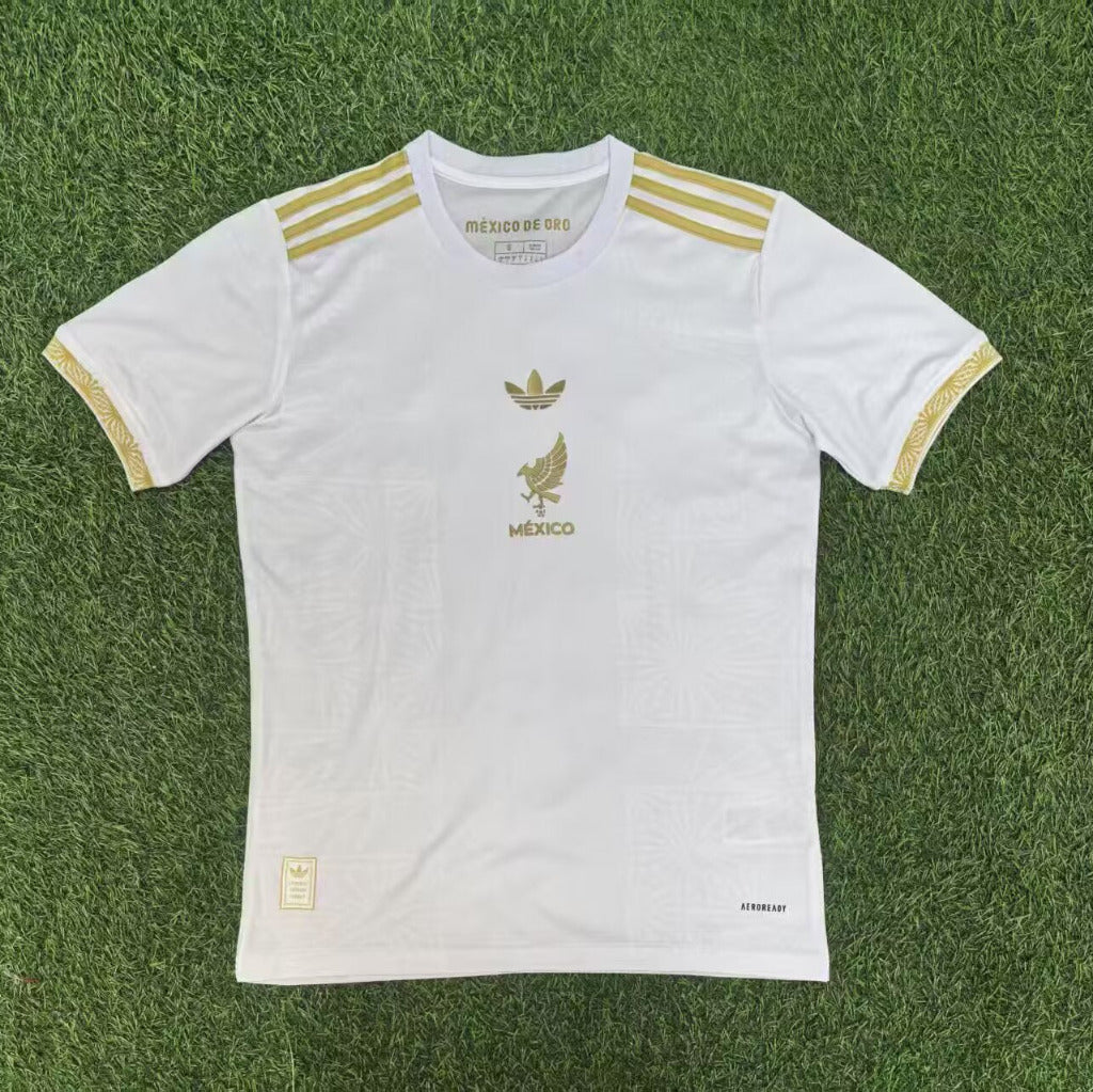 Mexico 25/26 Gold Cup White Player Version Jersey