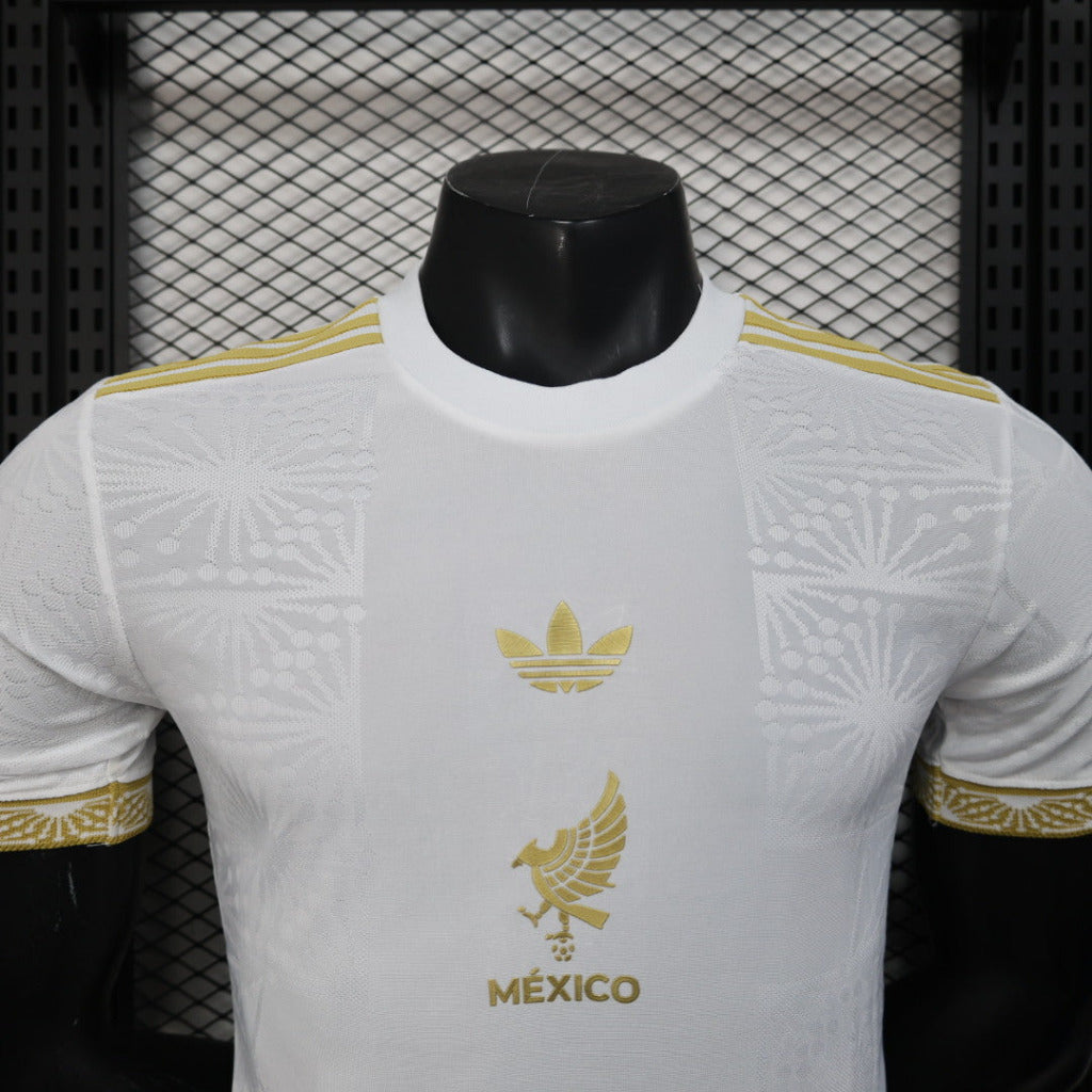 Mexico 25/26 Gold Cup White Player Version Jersey