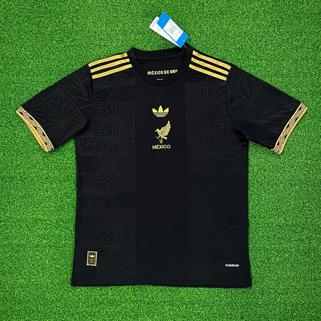 Mexico 25/26 Special Gold Cup Black Player Version Jersey