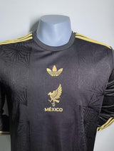 Mexico 25/26 Special Gold Cup Black Player Version Jersey