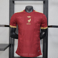 Mexico 25/26 Special Gold Cup Red Player Version Jersey