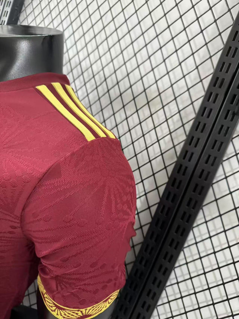 Mexico 25/26 Special Gold Cup Red Player Version Jersey