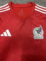 Mexico 26/27 Red/White Stripes Coca-Cola Jersey