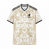 Mexico 26/27 White and Gold/Black Stripes Special Edition Jersey