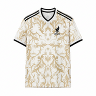 Mexico 26/27 White and Gold/Black Stripes Special Edition Jersey