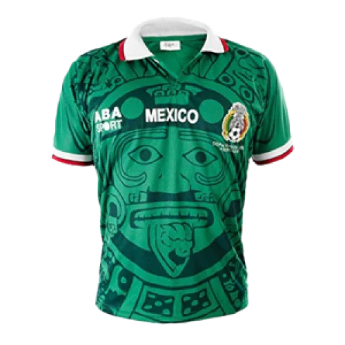 Mexico 1998 Vintage Retro Home Jersey - Concept Kits