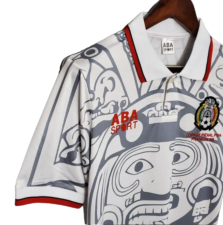 Mexico 1998 Vintage Retro Away Jersey - Concept Kits