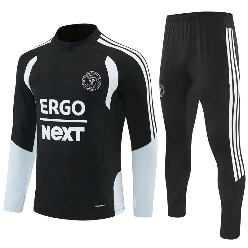 Miami 26/27 Black and White Training Tracksuit Set