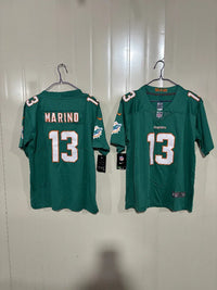 Miami Dolphins 25/26 Marino #13 Green Game Kids Jersey