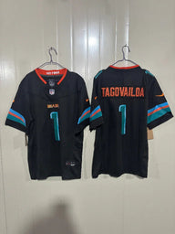 Miami Dolphins 25/26 Tagovailoa #1 Pitch Blue Jersey