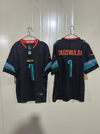 Miami Dolphins 25/26 Tagovailoa #1 Pitch Blue Jersey