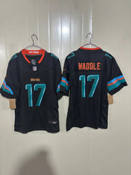 Miami Dolphins 25/26 Waddle #17 Pitch Blue Jersey