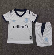 Middlesbrough 26/27 White/Navy Blue Trim Away Kids Jersey Set