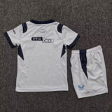 Middlesbrough 26/27 White/Navy Blue Trim Away Kids Jersey Set