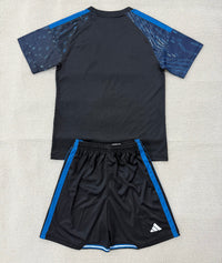 Minnesota United 26/27 Black/Blue Home Kids Jersey Set