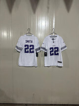 Minnesota Vikings 25/26 Smith #22 White/Gray Game Kids Jersey