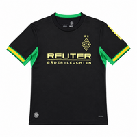 Mnchengladbach 26/27 Black/Green/Yellow Away Jersey