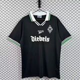 Mnchengladbach 26/27 Black/White/Green Trim 3rd Away Jersey