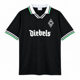 Mnchengladbach 26/27 Black/White/Green Trim 3rd Away Jersey