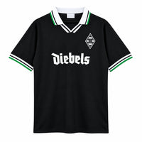 Mnchengladbach 26/27 Black/White/Green Trim 3rd Away Jersey