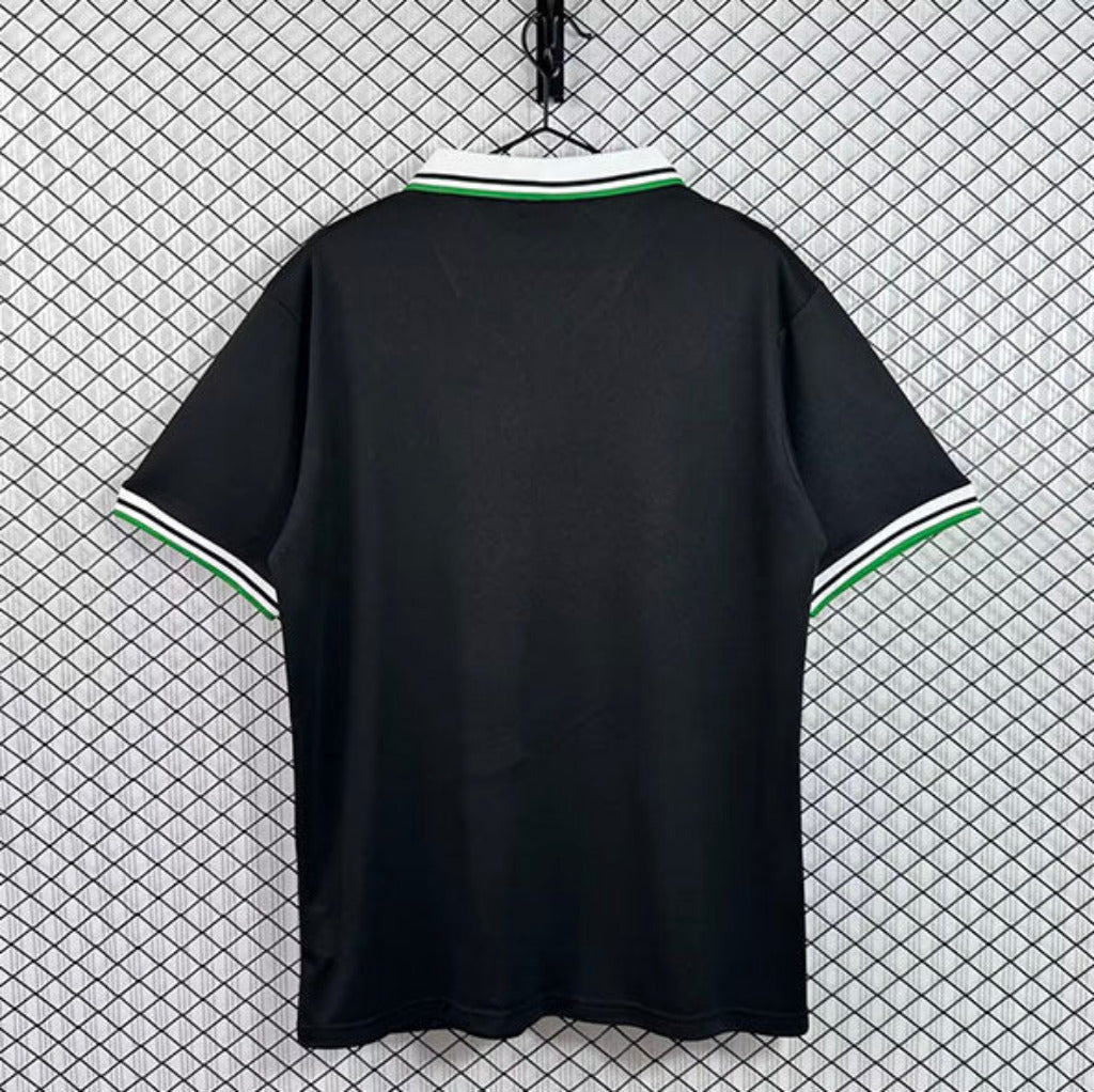 Mnchengladbach 26/27 Black/White/Green Trim 3rd Away Jersey