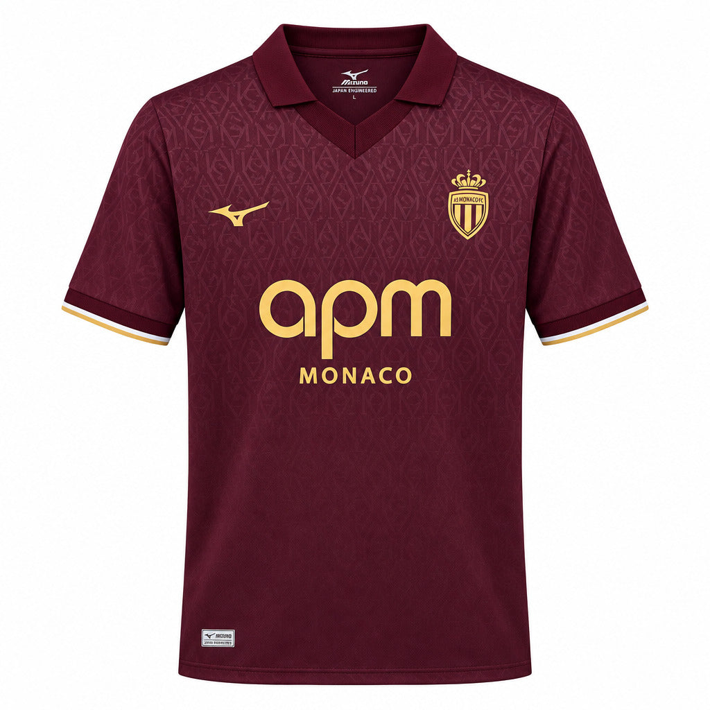 Monaco 26/27 Purple/Gold Away Jersey