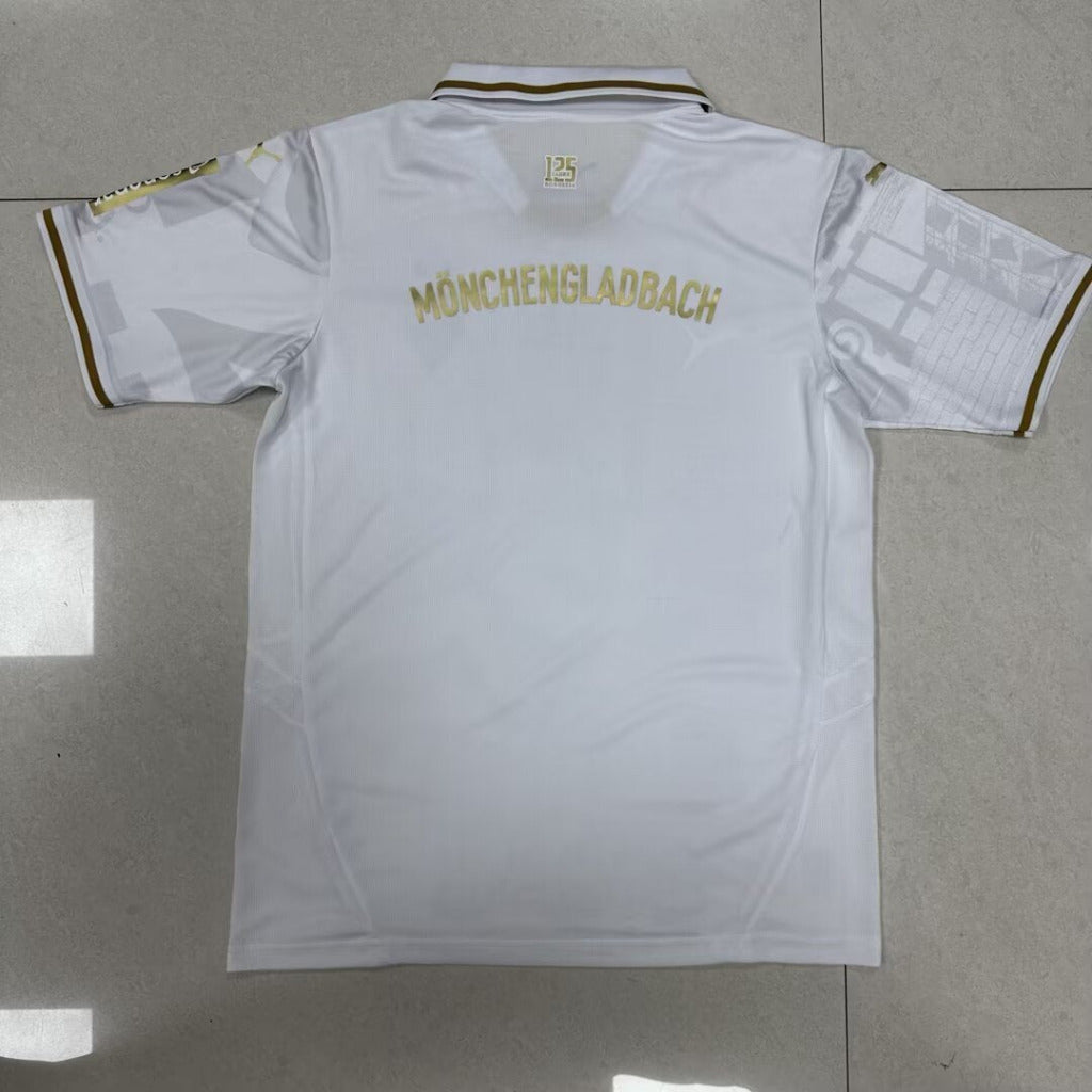 Monchengladbach 25/26 White 125th Anniversary Special Jersey