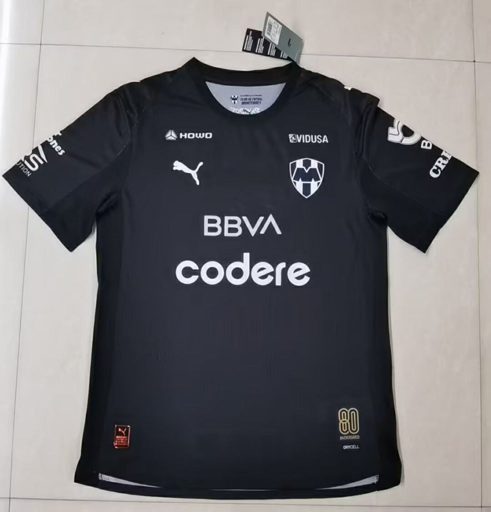 Monterrey 25/26 Black Goalkeeper Jersey