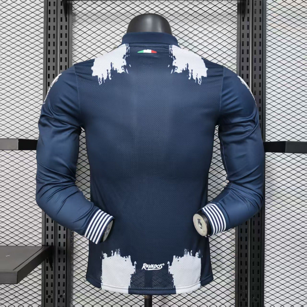 Monterrey 25/26 Blue/White Authentic Edition Long Sleeve Jersey