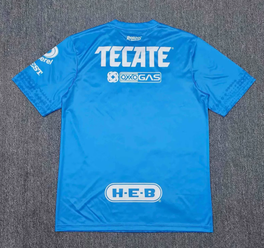 Monterrey 25/26 Lake Blue Training Jersey
