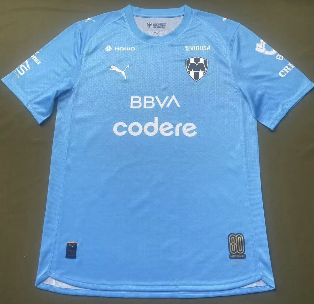 Monterrey 25/26 Light blue goalkeeper Jersey