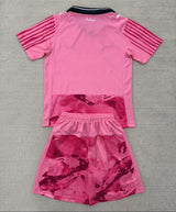 Monterrey 25/26 Pink/Black Goalkeeper Kids Jersey Set