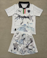 Monterrey 25/26 White Away Kids Jersey Set