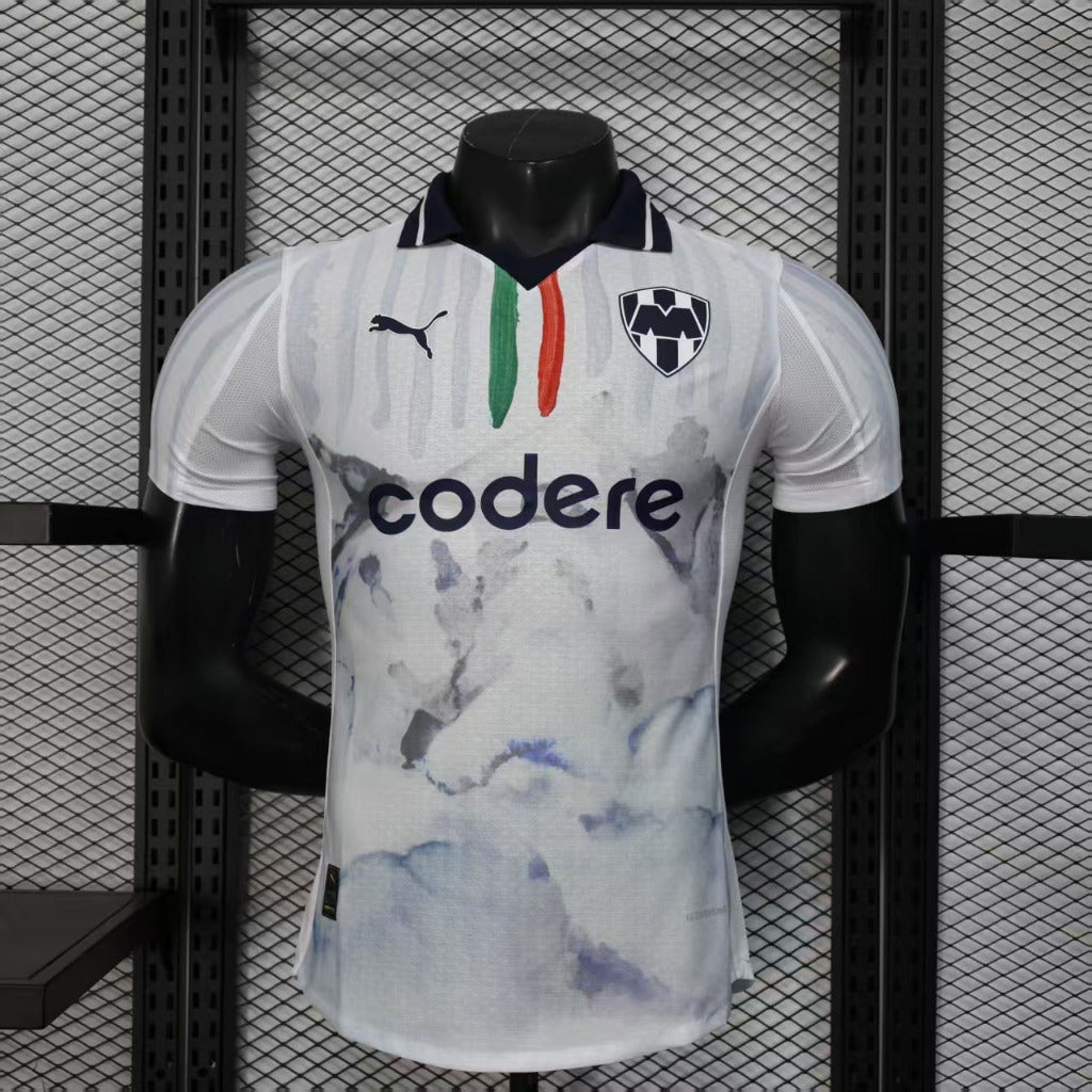 Monterrey 25/26 White Away Player Version Jersey