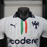 Monterrey 25/26 White Away Player Version Jersey