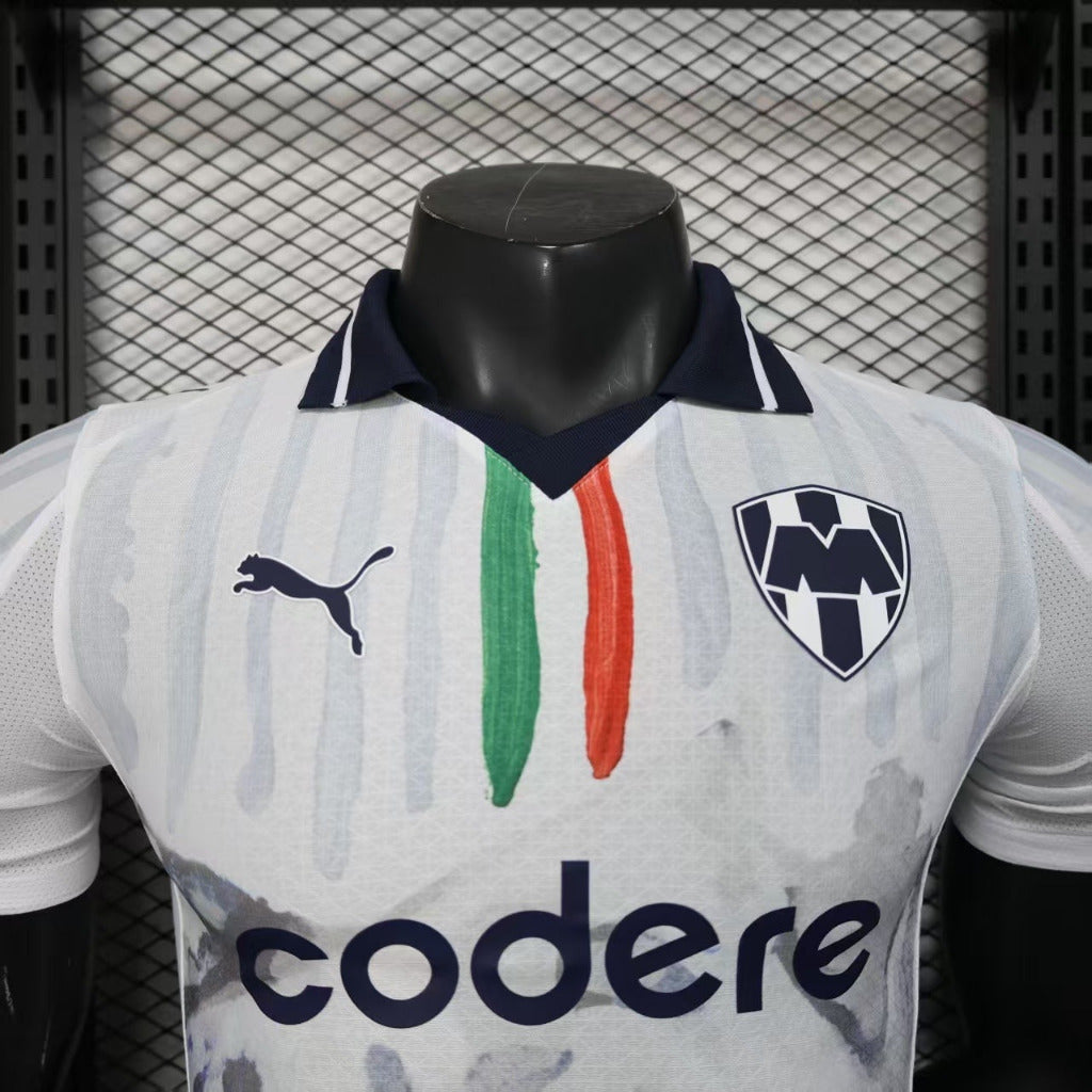 Monterrey 25/26 White Away Player Version Jersey
