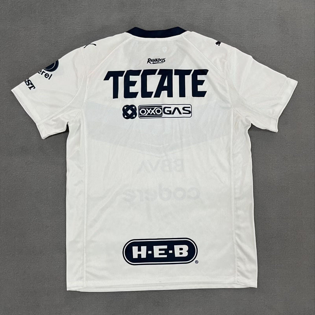 Monterrey 25/26 White/Black Away Jersey
