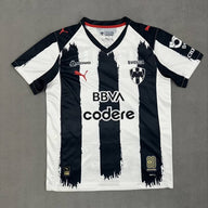 Monterrey 25/26 White/Navy Stripe Home Jersey