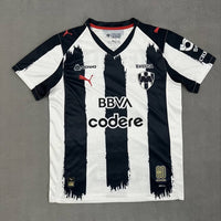 Monterrey 25/26 White/Navy Stripe Home Jersey