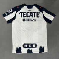 Monterrey 25/26 White/Navy Stripe Home Jersey