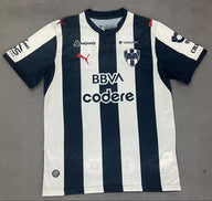 Monterrey 26/27 White/Navy Stripe Home Jersey