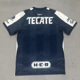 Monterrey 26/27 White/Navy Stripe Home Jersey